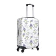 thumbnail image 3 of Uemuo Lavender Flowers Printed Washable Luggage Cover - Fashion Suitcase Protector Fits 18-32 Inch Luggage -Medium, 3 of 9