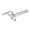 Silver, variant on Motorcycle Modification Throttle Handle Providing Smooth Performances Throttle Accelerator Twist Grips