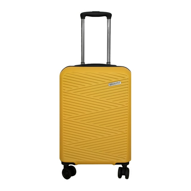 MALETA DE MANO RÍGIDA 20 PULGADAS CON RUEDAS 360 Y CANDADO TSA MARCA GRAVITA