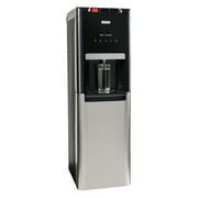 Angle View: Igloo IWCBL50SCEC1CHBKS Hot, Cold & Room Temperature Self-Cleaning Bottom Load Water Dispenser
