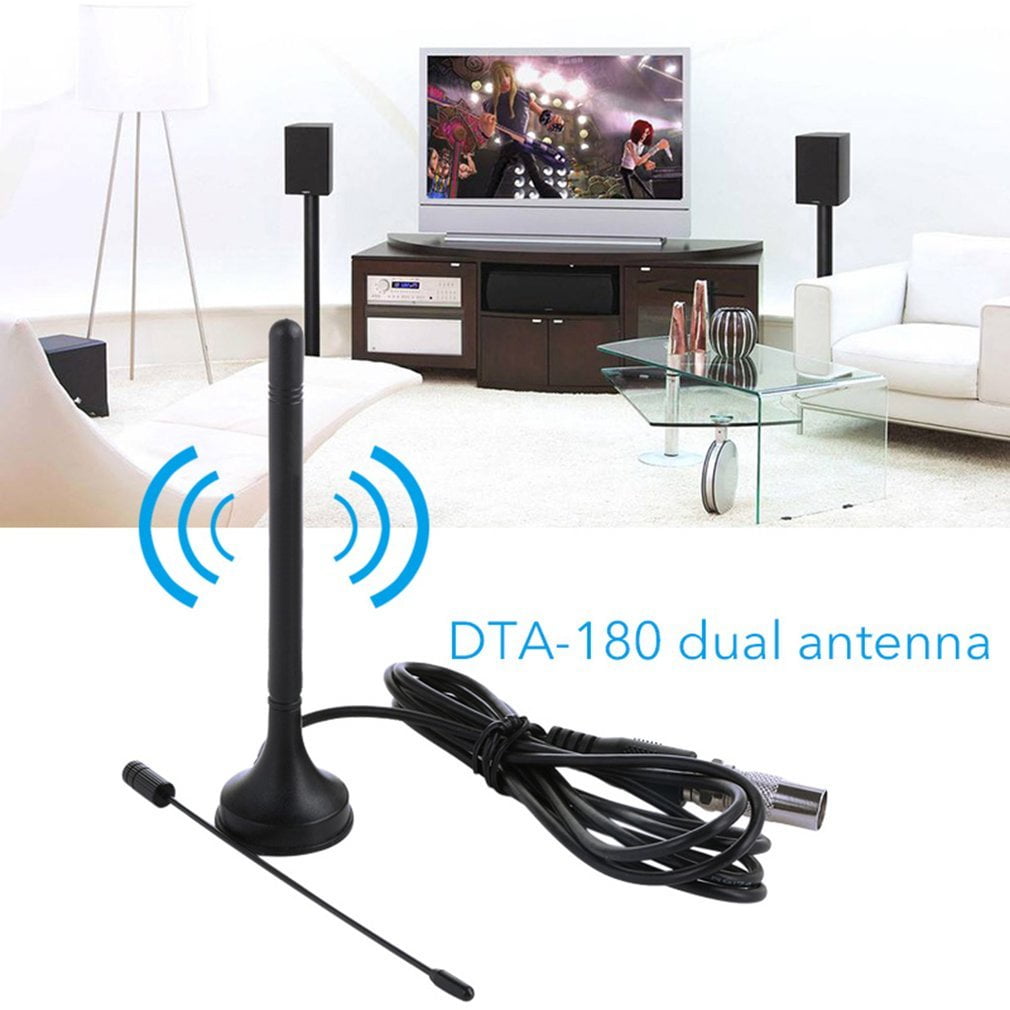 Stand Digital 50 Miles Range HDTV Antenna TV Antenna Indoor Signal