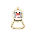 thumbnail image 1 of Experience Tire Imprinting Proverbs Beer Bottle Cap Opener Stainless Steel Key Chain, 1 of 3