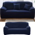 thumbnail image 1 of Boreal Craft Solid Color Elastic Sofa Cover Sofa Cover Full Cover Sofa Cushion Cloth Cover Full Cover Three Person Sofa Combination Plain Couch Seat Corner Sofa Cover Sectional Couch Cover for Dogs 2, 1 of 5