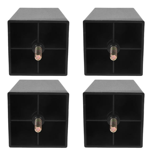 HOMEMAXS 4pcs Furniture Foot Screw On Chair Leg Replacement 8cm Table Leg Sofa Accessory