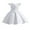 White, variant on Girls Princess Gown Performance Kids Girls Sleeveless Floral Embroidered Mesh Overlay Dress with 3D Applique and Layered Skirt for Special Occasions Princess Dress Up for Girls 4-6 (Pink 90)