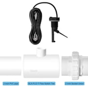 QD-Gotrays Flow Switch for Hayward Goldline Salt System, Flow Sensor for Hayward Salt Cell and Chlorine Generator System, Flow Switch Assembly GLX-FLO-RP with Tee for Hayward Aqua Rite, Swimpure Plus