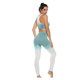 thumbnail image 1 of Women's Yoga Clothing Set Outdoor Sportswear Fashion Gradient High Stretch Seamless Yoga Clothes Leggings Sports Vest Set 26s, 1 of 1