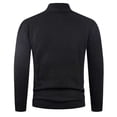 thumbnail image 5 of Lovzfmll Men's Cardigan, Shawl Collar Cable Knit Button Pocket, Casual Long Sleeve Sweater for Men, XL, 5 of 5