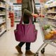 thumbnail image 5 of Bolsa de compras plegable | Bolsa reutilizable con portabotellas | Bolso de hombro impermeable de gran capacidad para la compra, viajes y uso diario, 5 of 7