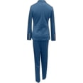 thumbnail image 3 of Women's Blazer With Trouser Suits Office Work Business Suit Jacket 2-piece Suit Set, 3 of 4