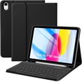 thumbnail image 1 of atolla Funda Teclado de pañol (Iluye Ñ) para iPad 10.9 10ª Generación y iPad A16 11 2025, iPad Keyboard Inalámbrico Bluetooth Recargable con Magnético, 1 of 5