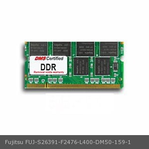 DMS Compatible/Replacement for Fujitsu S26391-F2476-L400 CELSIUS Mobile H 512MB DMS Certified Memory 200 Pin  DDR PC2100 266MHz 64x64 CL 2.5 SODIMM 16 Chip -