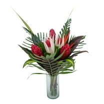 Tropical Getaway Bouquet - Farm Direct Fresh Cut Flowers Tropical Flowers - by Bloomingmore