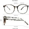 thumbnail image 6 of LifeArt Blue Light Blocking Glasses, Anti Eyestrain, Computer Reading Glasses, Gaming Glasses, TV Glasses for Women Men, Anti Glare (Leopard, +2.25 Magnification), 6 of 9