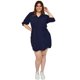 thumbnail image 5 of Vestido camisero Roman Fashion/Tallas Extras, 1939 (Marino) azul marino 38 Roman Fashion V-MIC-1939-MARINO-ALL, 5 of 7