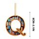 thumbnail image 3 of Adorno colgante de Navidad de acrílico de 26 letras Q, 8CM Unidad, decoración personalizada del árbol de Navidad DIY, decoración colgante del árbol de Navidad, 3 of 9