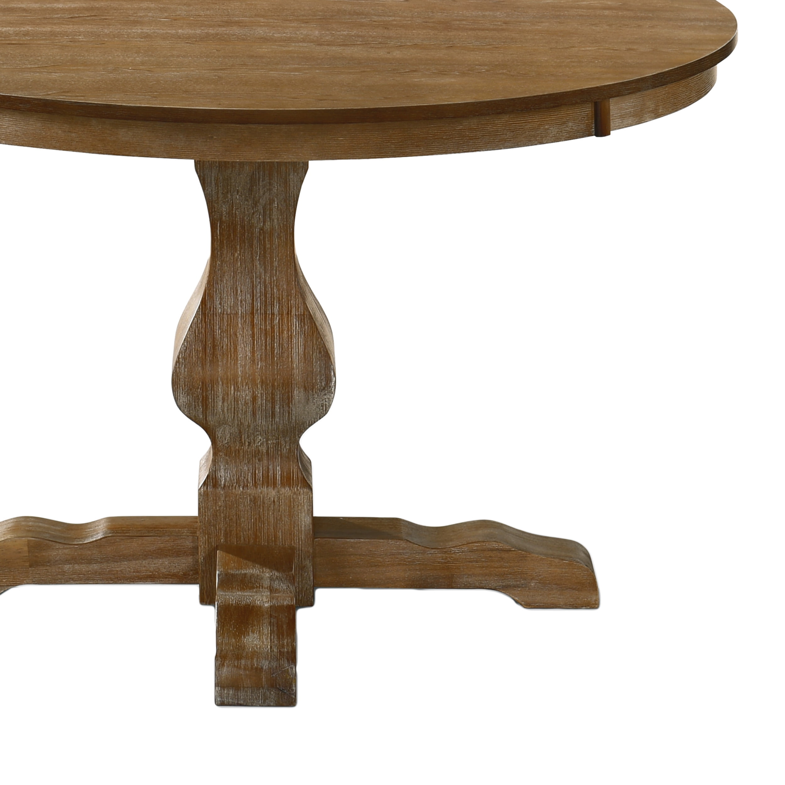 Noble House Merlene Indoor Wood Circular Dining Table, Natural