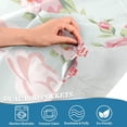 thumbnail image 4 of Coolnut Flowers Trolley Bag Curtain Drape, 54" x 18" Curtain Window Treatments for Kitchen, Bedroom, Bathroom, Living Room Home Decor, 4 of 6
