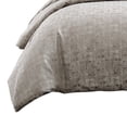 thumbnail image 2 of Benjara 10 Piece King Polyester Comforter Set with Jacquard Print- Gray, 2 of 7