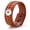 Light Brown, variant on Snap Jewelry Leather Weave Adjustable Bracelet in Brown for 18MM Ginger Charm