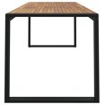 thumbnail image 2 of vidaXL Garden Table with U-shaped Legs 200x90x75 cm Solid Wood Acacia, 2 of 5