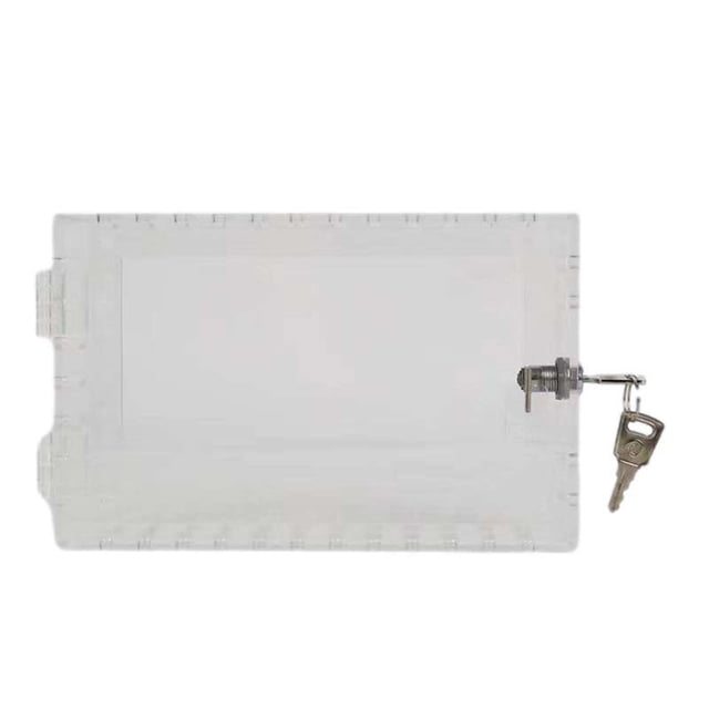 Sentmoon Up to 40% off Universal Thermostat Lock Box With Key, Transparent Large Thermostat Protective Cover, Suitable For Wall Thermostats Deals of the Day Clearance Prime
