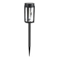 thumbnail image 3 of Paquete de 4 luces solares para exteriores | Luces de camino LED brillantes e impermeables para pasillos, entradas de vehículos, patios, patios | Montaje de estaca fácil de instalar | Bombilla de, 3 of 7