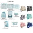 thumbnail image 2 of 8 Pieces/Set Large Capacity Luggage Storage Bag Packing Dust-proof Makeup Carrying Clothes Shoes Organizer Cosmetics Outdoor Travel Pouch for Suitcase Beige, 2 of 8