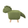 thumbnail image 5 of Kvell Kids Dinosaur Knitted Upholstery Foot Stool, Green, 5 of 7