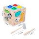 thumbnail image 5 of Cubo de actividades de aprendizaje, juguete sensorial para clasificar zanahorias, cosecha, juguetes Montessori, clasificador de formas, juguete para, 5 of 5