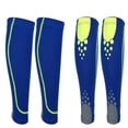 thumbnail image 1 of Unisex Sports Leg Protection Breathable Pressure Sleeve Running Football Basketball Warm Knee Socks Blue XL, 1 of 8
