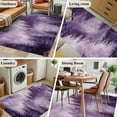 thumbnail image 5 of Area Rug for Living Room, Purple Mountain Non-Slip Indoor Large Carpet for Bedroom/Dining Room, Misty Forest Nature Woodland Pine Tree Landscape Washable Floor Mat Runner Rugs - 2.7 x 5 Ft, 5 of 8