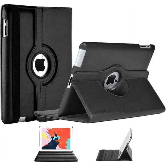 Warrior Gears iPad Pro 12.9 2021 Case, 360 Degree Protective Case for iPad 12.9 Pro 2021, 360° Rotating Stand Cover for iPad Pro 12.9 inch, Slim and Lightweight, Red