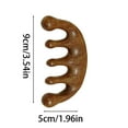 thumbnail image 2 of Massage Tools for Relaxation Stress Full Body Use Universal Skin Types Wooden Gua Sha Acupressure Scalp Facial Shoulder Hands Foot Massager, 2 of 7