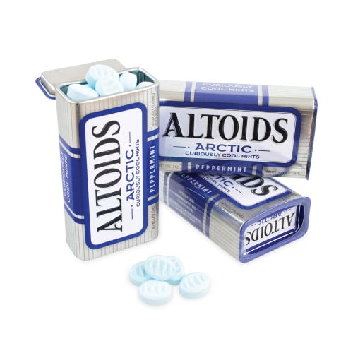 Altoids Arctic Peppermint Mints, 1.2 oz, 8 Tins/Pack, (20900488