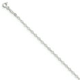 thumbnail image 1 of 925 Sterling Silver 2.25mm Fancy Rolo Chain Bracelet, 1 of 1