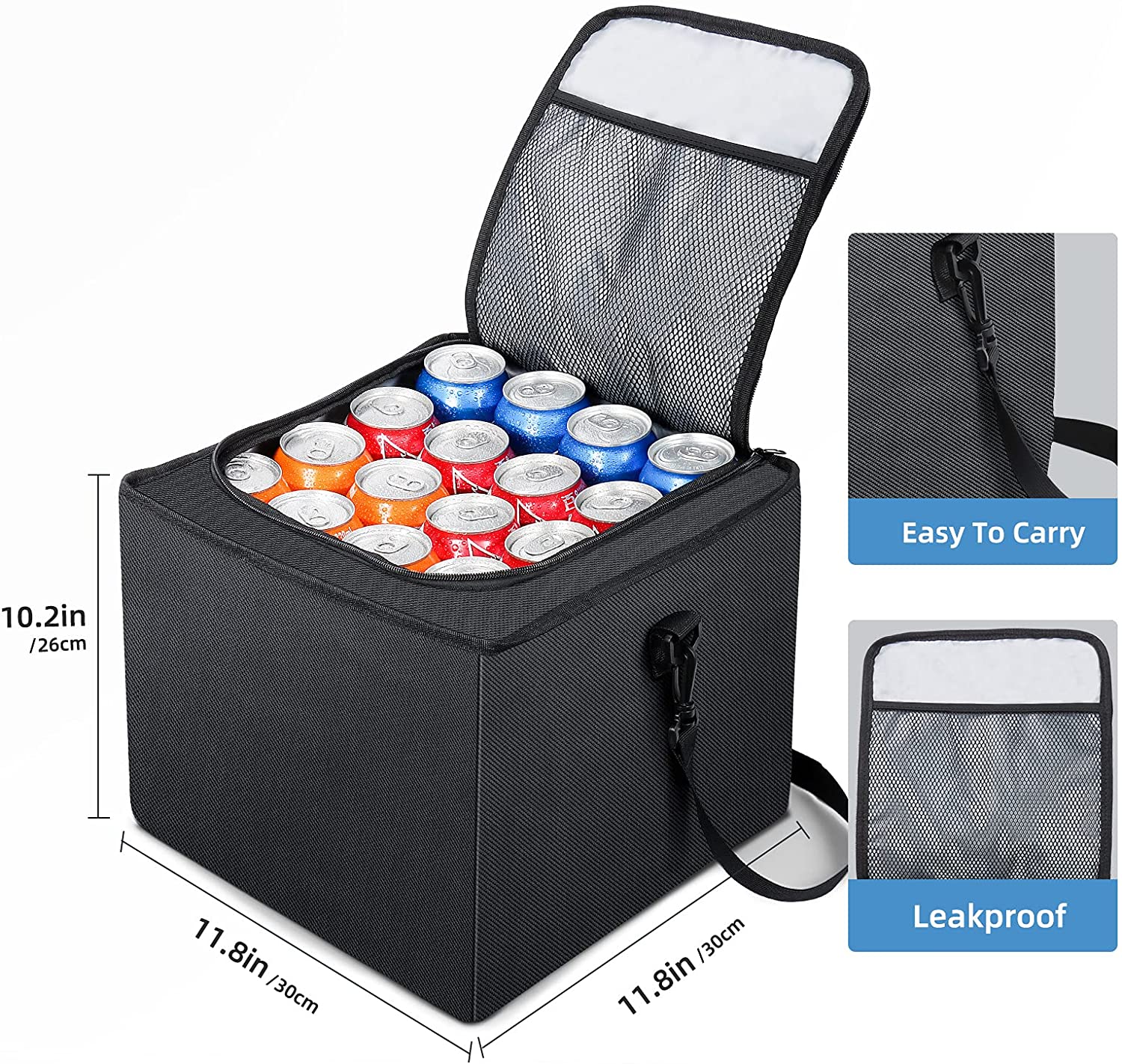 AstroAI Car Trunk Organizer 110L with Cooler Bag photo 4