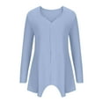 thumbnail image 4 of Lilgiuy Women's New Loose Sweater Sleeve Shirt Knitted Tops for Gym Exercise, 4 of 5