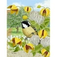 thumbnail image 1 of Carolines Treasures ASA2114GF Coal Tit Flag Garden Size, 1 of 3
