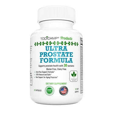 Todicamp Bladder Control Pills & Prostate Health Supplement for Men - Saw Palmetto, Zinc and Pygeum