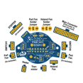 thumbnail image 4 of ziyahi Pancake Board PCB Professional Stepper Board Complete Pancake Stepper 3D Printer PCB Pancake for Voron0.1 Replacement Accessories, 4 of 9