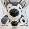 thumbnail image 5 of Large Head Puppy Plush Toy, Cute Big Eyed Dog Stuffed Animal, Soft Companion Doll for Relaxation, Decorative Pet Plushie, Home Office Sofa Decoration Ornament, 5 of 6