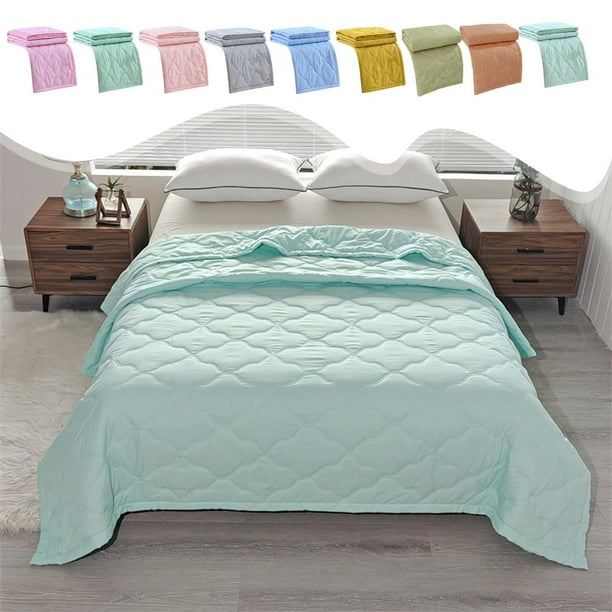 Xihbxyly Los Artículos Más Vendidos -Edredon de Verano Lavado, Estampado Liso y Fácil de Cuidar, Edredon con Ventilación