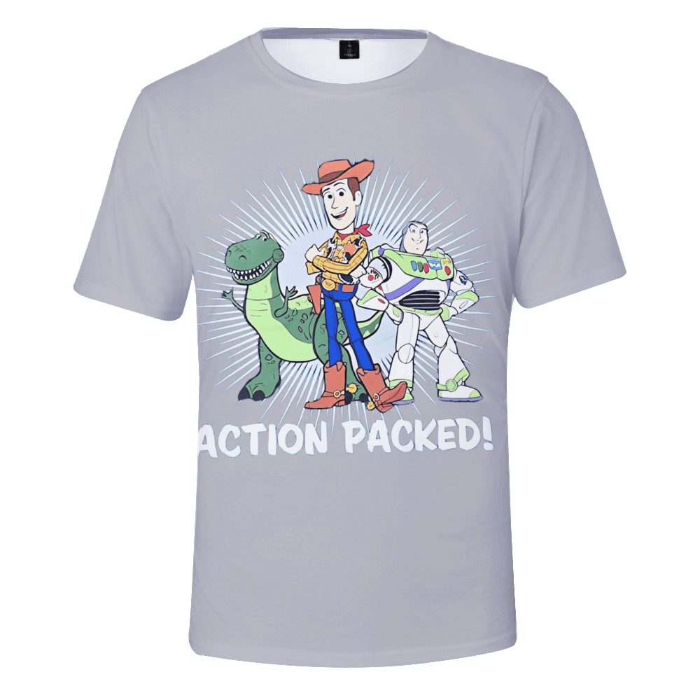 Toy Story Cute 3D Printing Tee Shirt Funny Cartoon Toy Story T Shirts