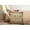 Brown, variant on United States Pillow Cushion Cover Pack of 2, Vintage Constitution Text of America National Glory 4th of July Image, Decorative Square Accent Pillow Case, 2 Pcs-16" x 16", Pale Brown