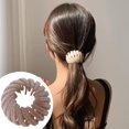 thumbnail image 5 of 2 Bandas para El Cabello a La Moda, Soporte Retráctil para Cola de Caballo, Clip para Moño, Soledad Cintas para el pelo, 5 of 5