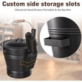 thumbnail image 4 of XL 3-Gallon Metal Ash Bucket with Lid Shovel Broom for Coal Ash Can Fire Pit Charcoal Fireplace Bucket Essential Tools for Indoor Outdoor Wood Burning Stove Hearth Accessories, 4 of 7