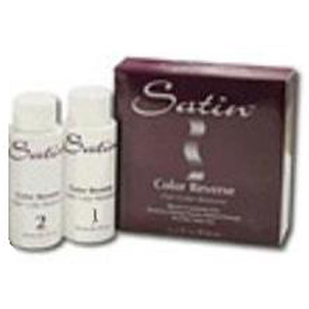 Satin Color Reverse Hair Color Remover Kit 2 oz each, 2 ea