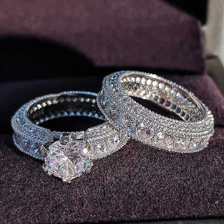 Luxury wedding hotsell rings