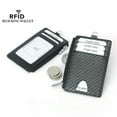 thumbnail image 6 of Slim Minimalist Front Pocket RFID Blocking Leather Wallets for Men and Women, 6 of 6